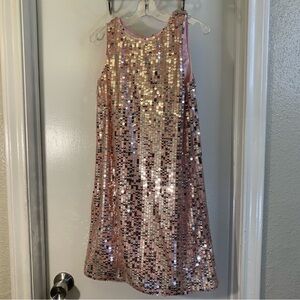 Milly Pink Sequin Kids Dress